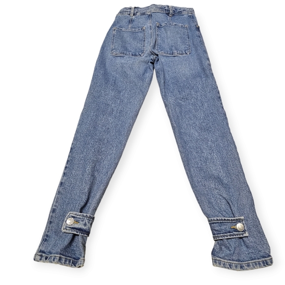 A.L.C. Luke Light Wash High Rise Jeans - Picture 3 of 8